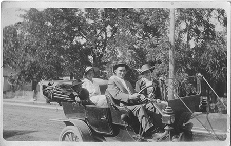 Driving down Ustick's main street