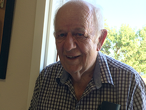 Past owner of Ustick School, Jim Cochrane